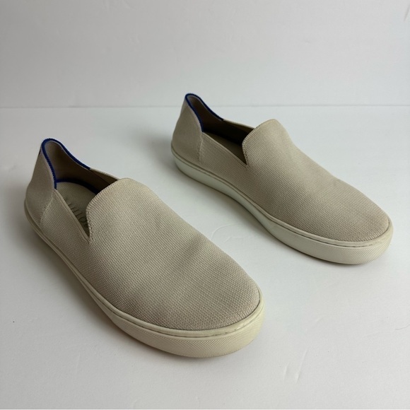 Rothys The Sneaker Shoes Slip On Cream Women’s 10.5 Washable - Picture 1 of 15